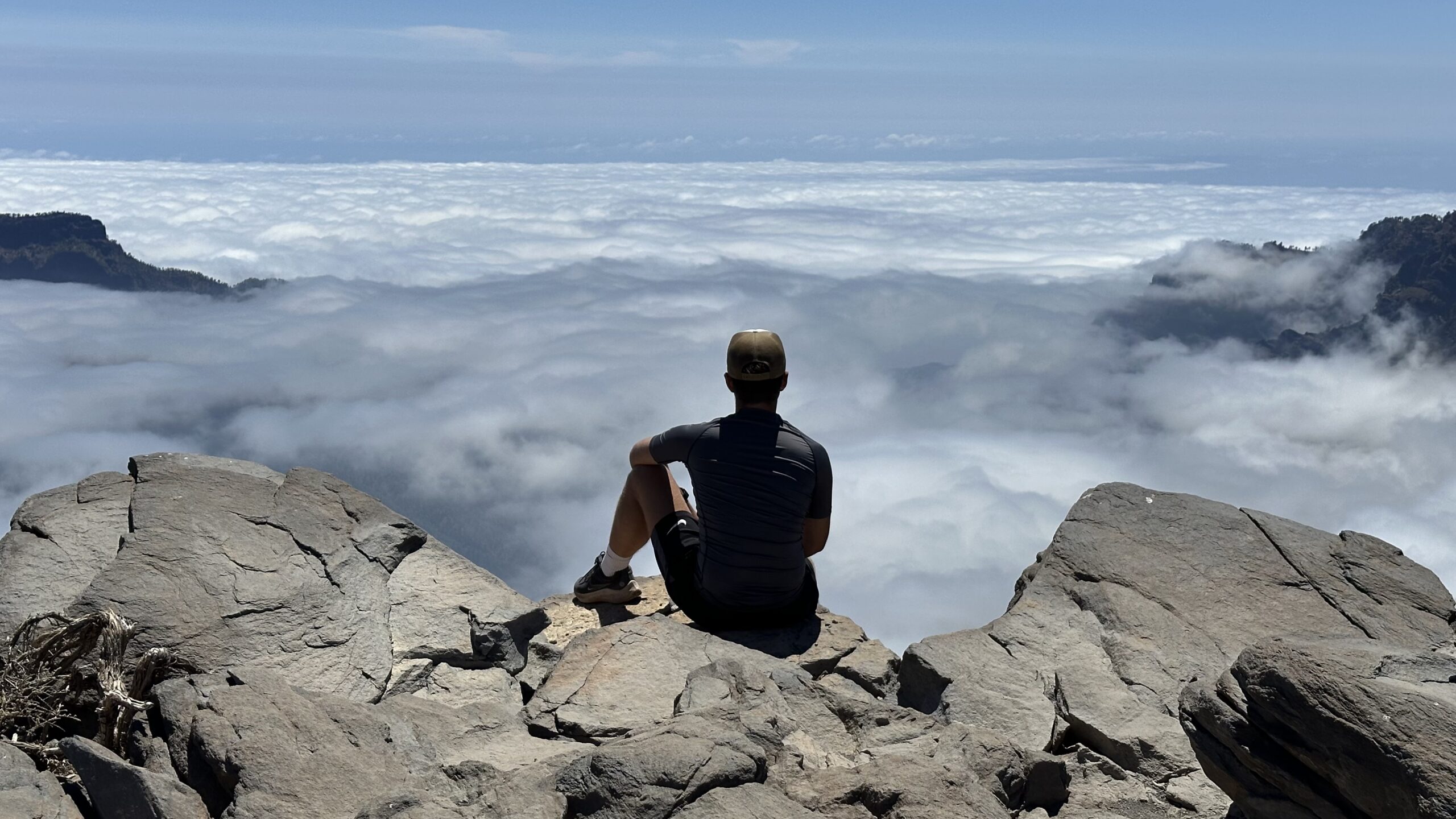 Pohled do kaldery ‎⁨v Parque Nacional de la Caldera de Taburiente⁩
